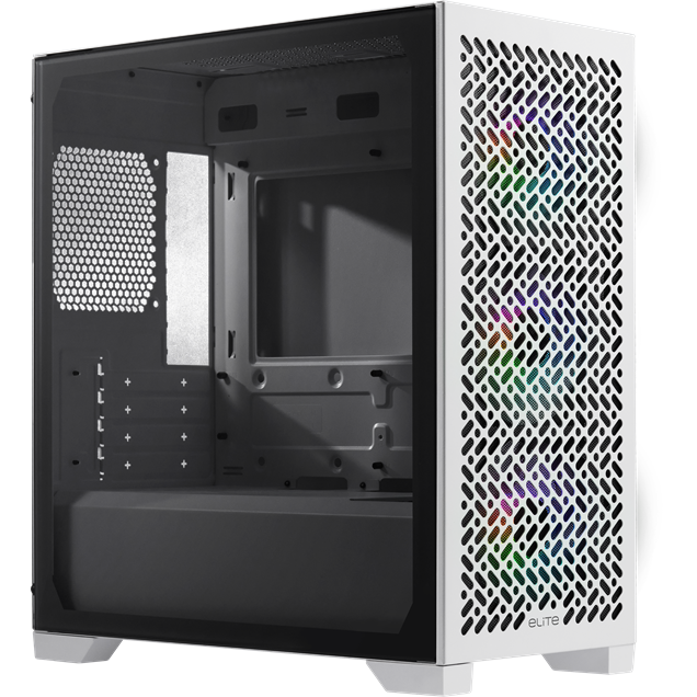 Cooler Master Elite 302 Mid Tower Case - White 